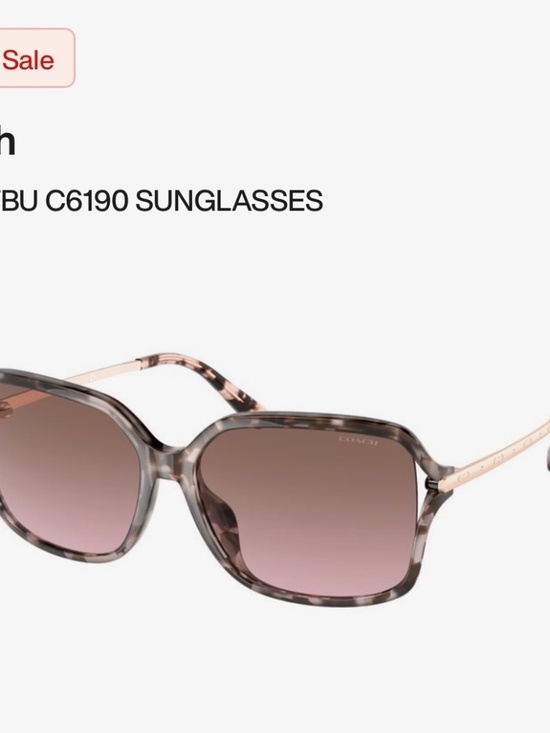COACH SUNGLASSES